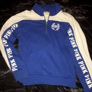 PINK Quarter Zip Pullover